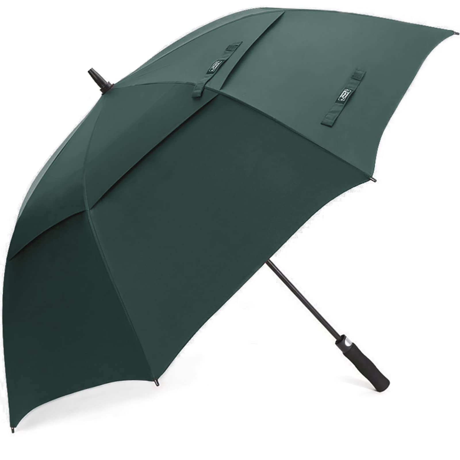 G4Free - G4Free Automatic Open Golf Umbrella Double Canopy Vented Stick Umbrellas -TN22A051A