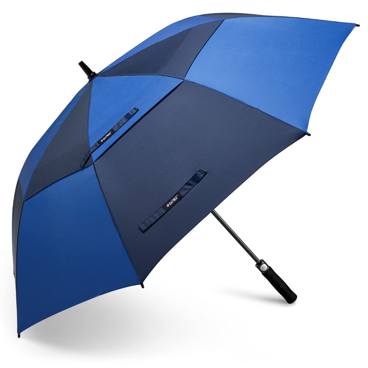 G4Free - G4Free Automatic Open Golf Umbrella Double Canopy Vented Stick Umbrellas -TN22A051A