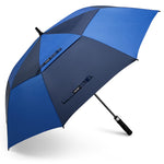 G4Free - G4Free Automatic Open Golf Umbrella Double Canopy Vented Stick Umbrellas -TN22A051A