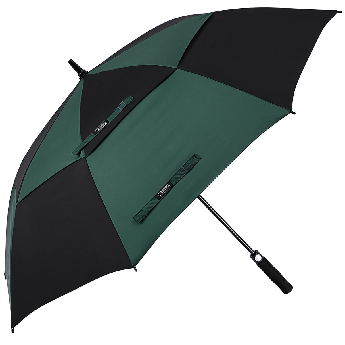 G4Free - G4Free Automatic Open Golf Umbrella Double Canopy Vented Stick Umbrellas -TN22A051A
