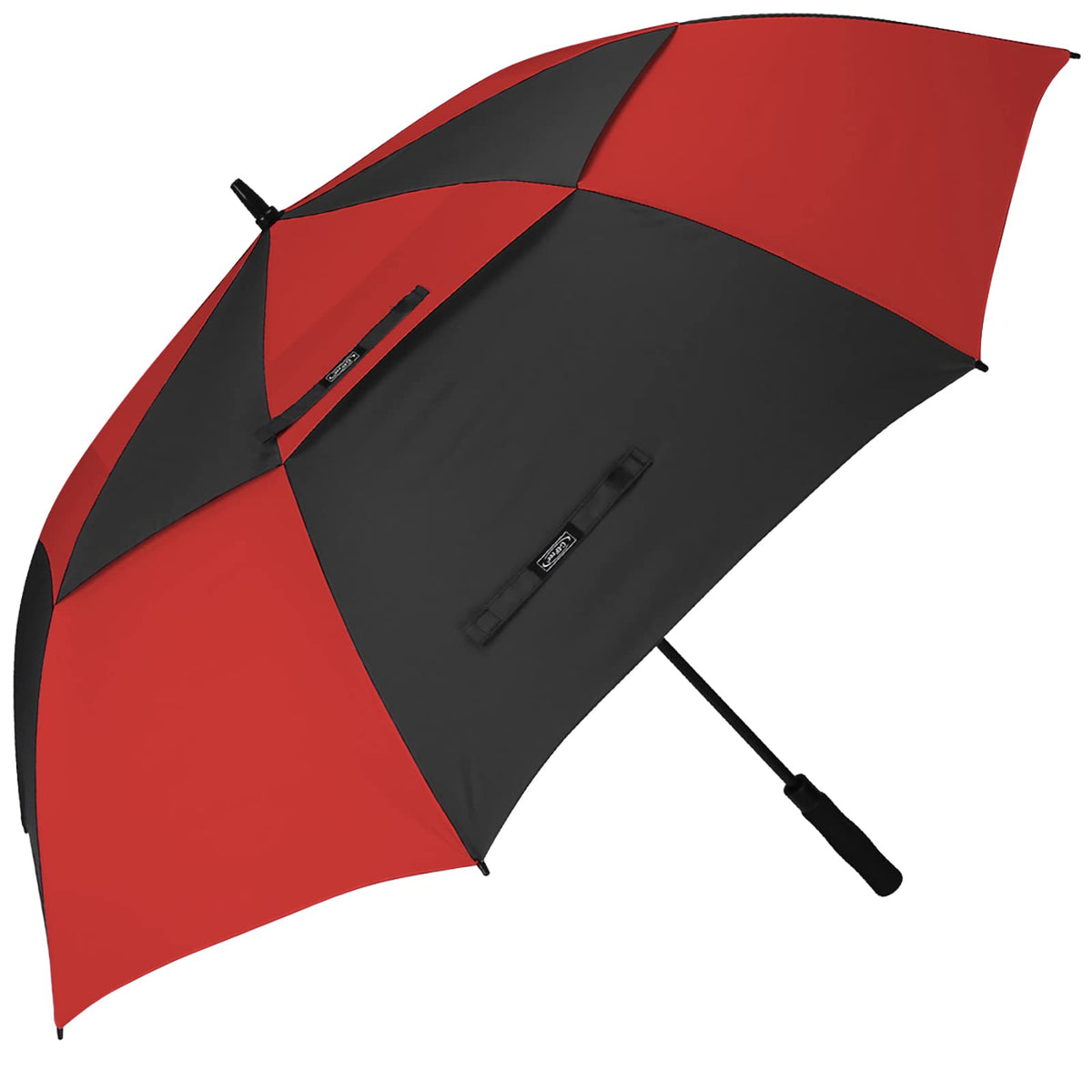 G4Free - G4Free Automatic Open Golf Umbrella Double Canopy Vented Stick Umbrellas -TN22A051A