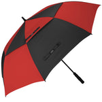 G4Free - G4Free Automatic Open Golf Umbrella Double Canopy Vented Stick Umbrellas -TN22A051A