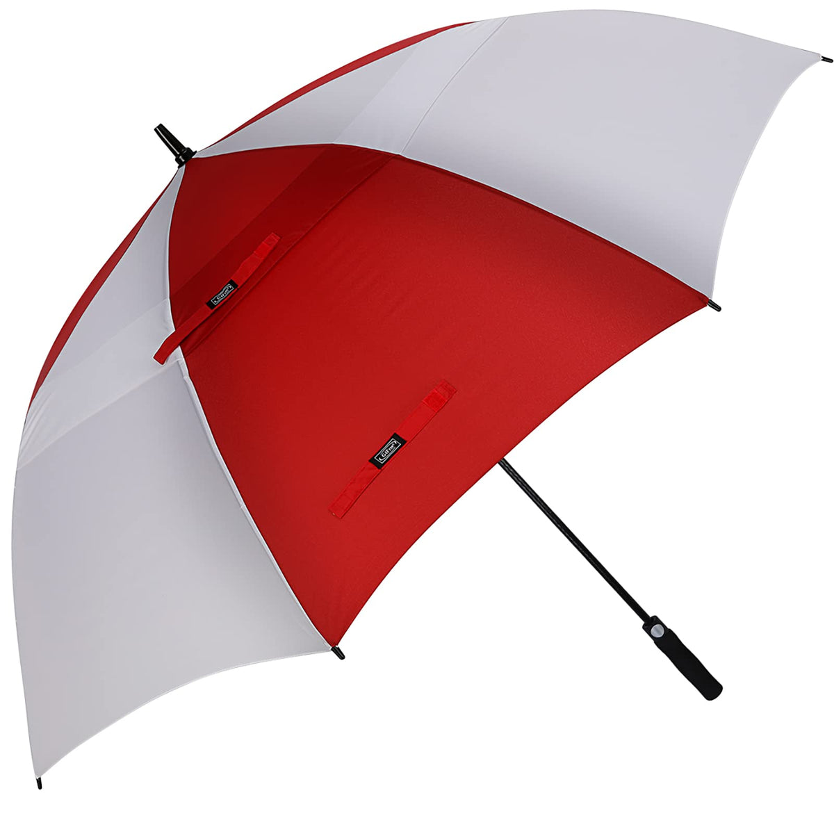 G4Free - G4Free Automatic Open Golf Umbrella Double Canopy Vented Stick Umbrellas -TN22A051A