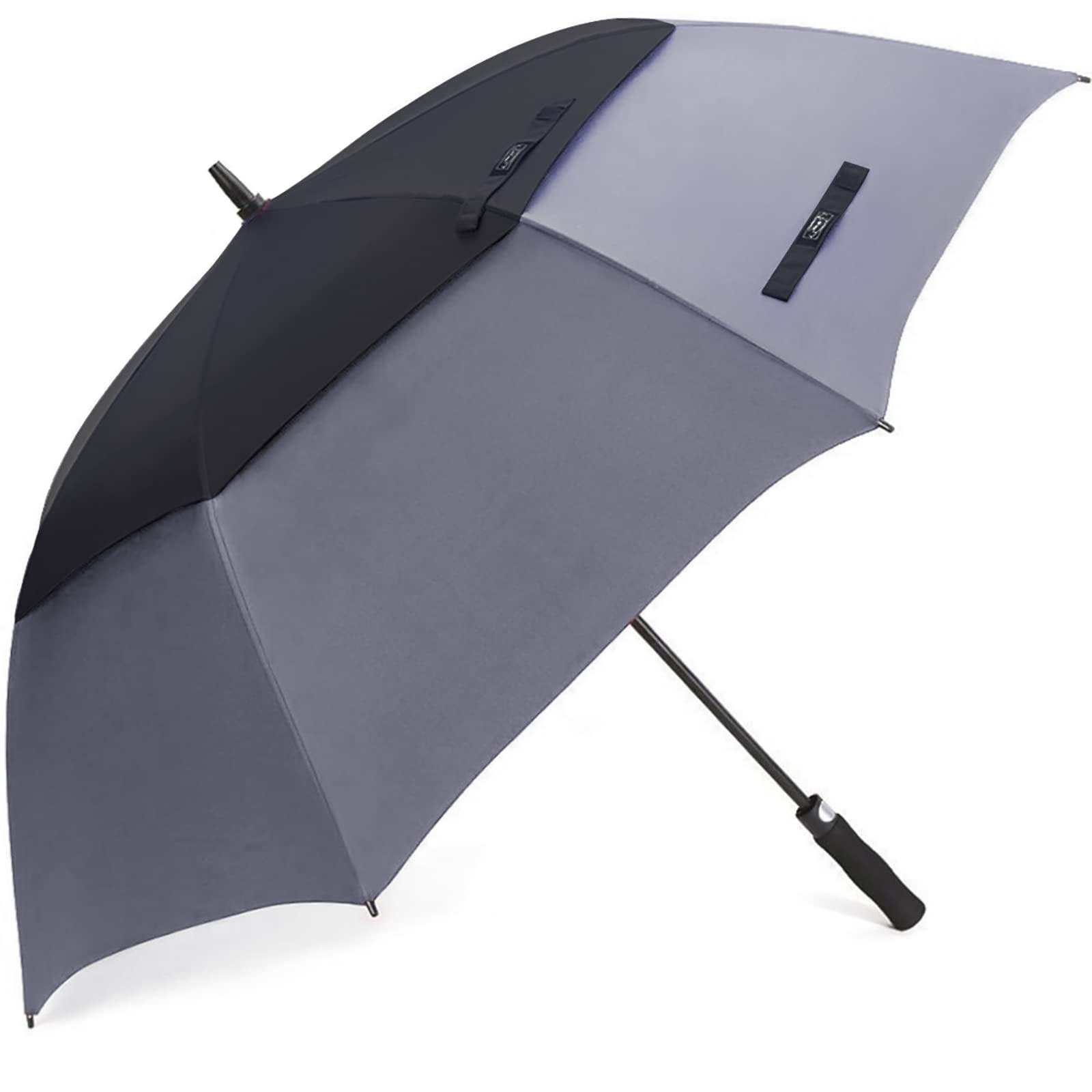 G4Free - G4Free Automatic Open Golf Umbrella Double Canopy Vented Stick Umbrellas -TN22A051A