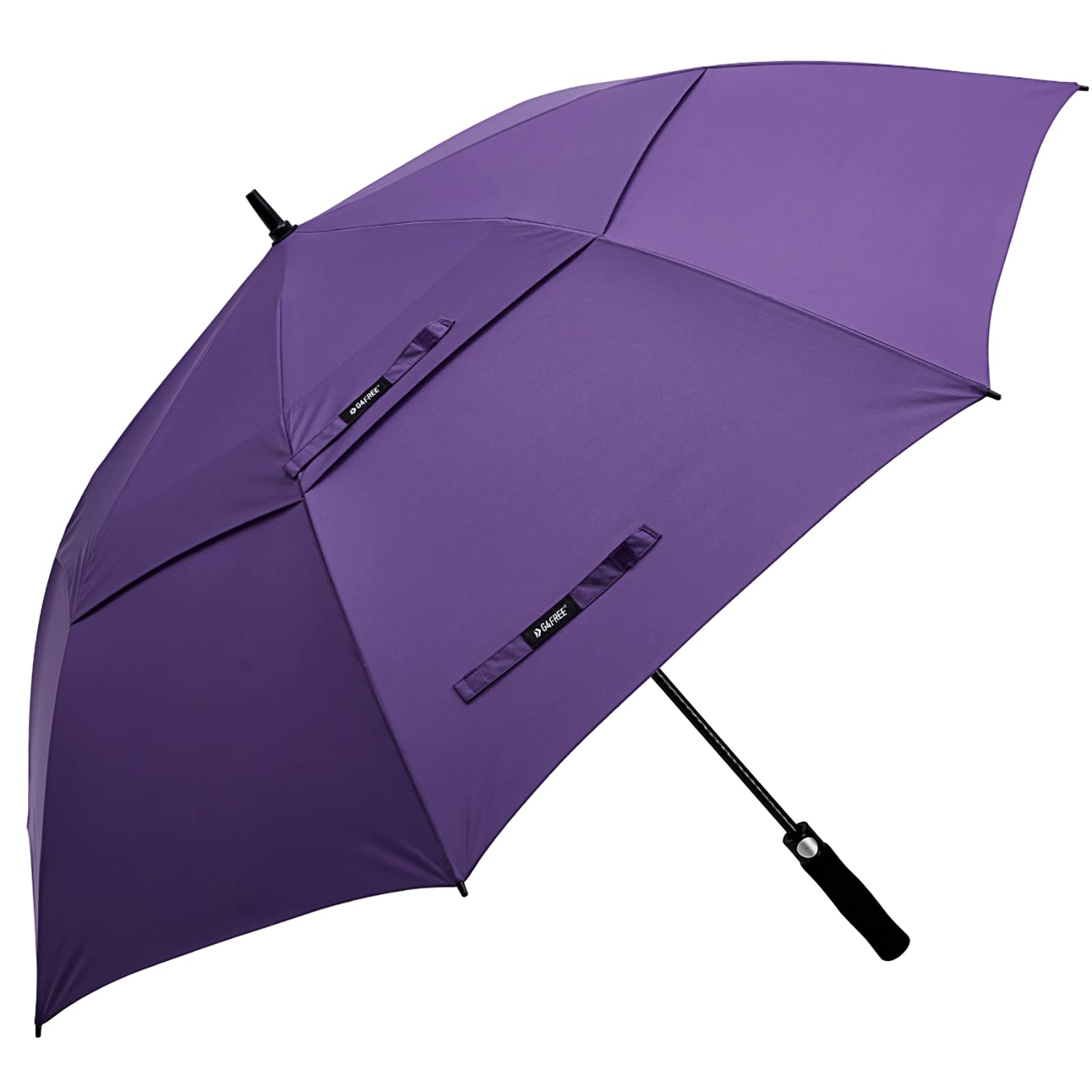 G4Free - G4Free Automatic Open Golf Umbrella Double Canopy Vented Stick Umbrellas -TN22A051A