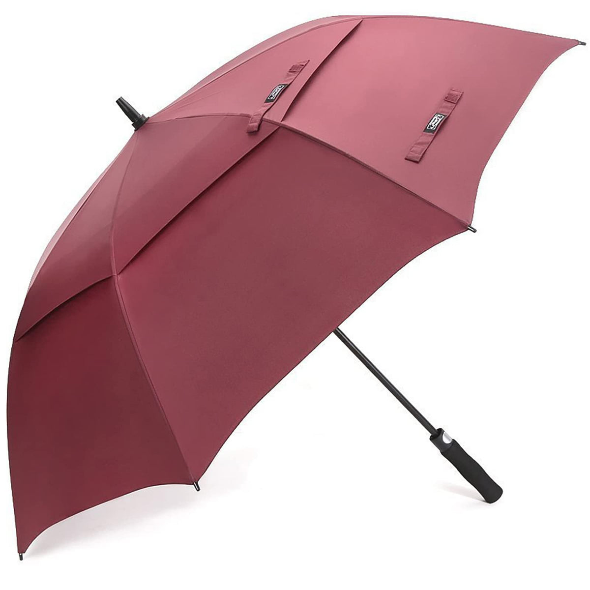 G4Free - G4Free Automatic Open Golf Umbrella Double Canopy Vented Stick Umbrellas -TN22A051A