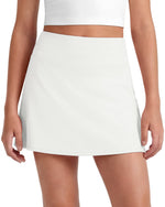 G4Free - G4Free BareFeel High Waisted Tennis Skirt for Girls with Built-in Shorts & Pockets -GF26HG932A001A-S-GF26HG932A001B-M-GF26HG932A001C-L-GF26HG932A001D-XL-GF26HG932A001E-XXL