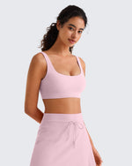 G4Free - G4Free BareFeel Square Neck Sports Bra – Non Padded U Back -GF26C965A001A-S-GF26C965A001B-M-GF26C965A001C-L-GF26C965A001D-XL-GF26C965A001F-XS