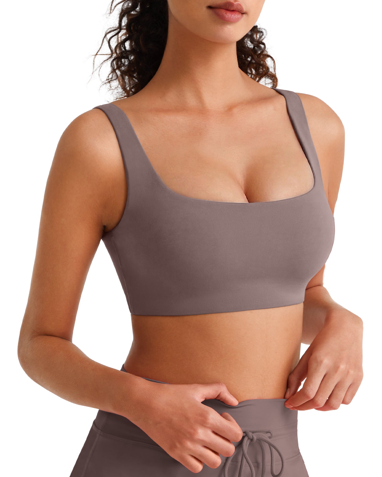 G4Free - G4Free BareFeel Square Neck Sports Bra – Non Padded U Back -GF26C965A001A-S-GF26C965A001B-M-GF26C965A001C-L-GF26C965A001D-XL-GF26C965A001F-XS