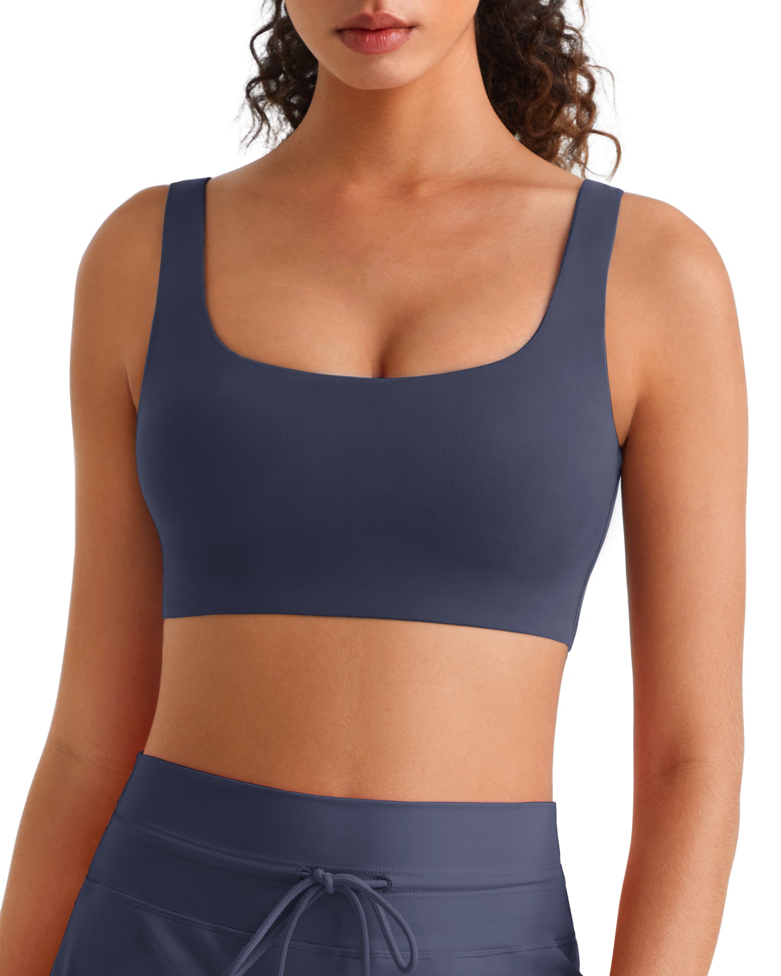 G4Free - G4Free BareFeel Square Neck Sports Bra – Non Padded U Back -GF26C965A001A-S-GF26C965A001B-M-GF26C965A001C-L-GF26C965A001D-XL-GF26C965A001F-XS