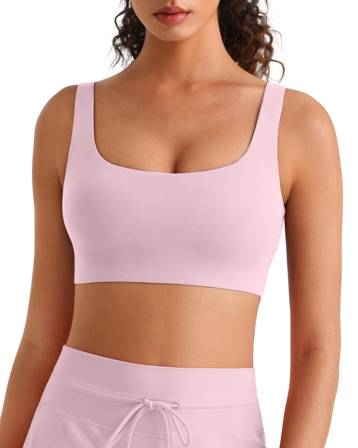 G4Free - G4Free BareFeel Square Neck Sports Bra – Non Padded U Back -GF26C965E004A-S