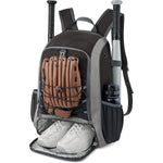 G4Free - G4Free Baseball Bag, Softball Backpack with Shoe Compartment, Large Bat Backpack with Fence Hook -TN24B366B-TN24B366D-TN24B366A
