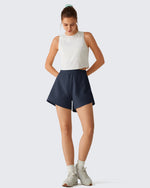 G4Free - G4Free Chillwhisp 2.5" Dolphin Hem Running Shorts with Pockets -GF26E842A001A-S-GF26E842A001B-M-GF26E842A001C-L-GF26E842A001D-XL-GF26E842A001E-XXL