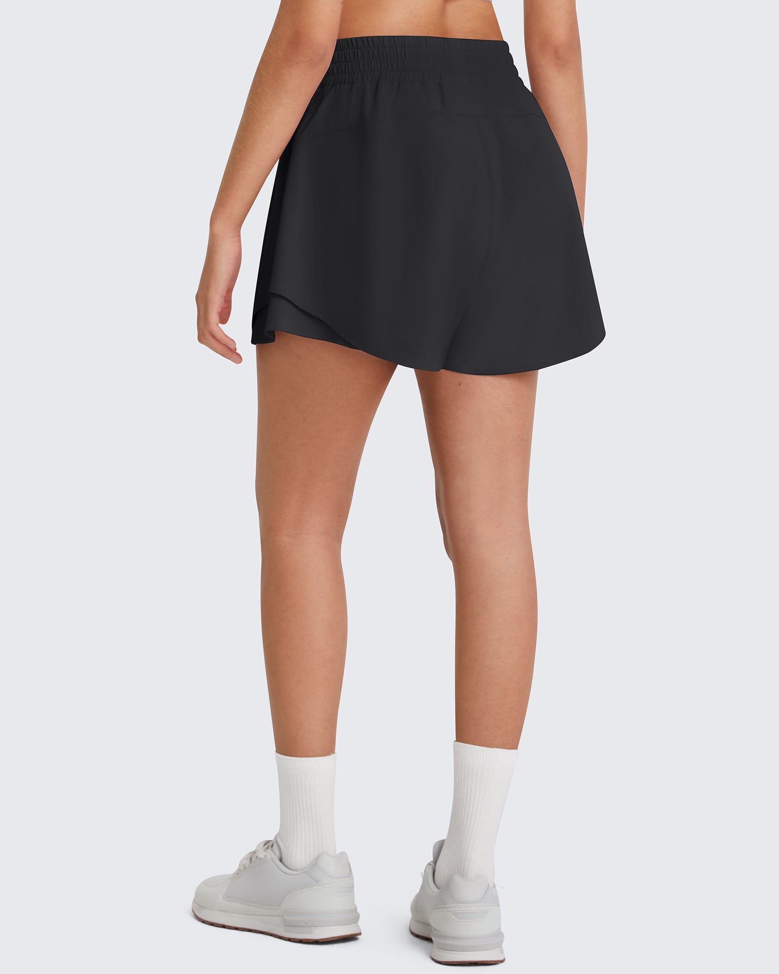 G4Free - G4Free Chillwhisp 2.5'' High Waist Running Shorts with Liner Pocket -GF26E936A001A-S-GF26E936A001B-M-GF26E936A001C-L-GF26E936A001D-XL-GF26E936A001E-XXL