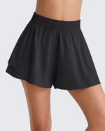 G4Free - G4Free Chillwhisp 2.5'' High Waist Running Shorts with Liner Pocket -GF26E936A001A-S-GF26E936A001B-M-GF26E936A001C-L-GF26E936A001D-XL-GF26E936A001E-XXL