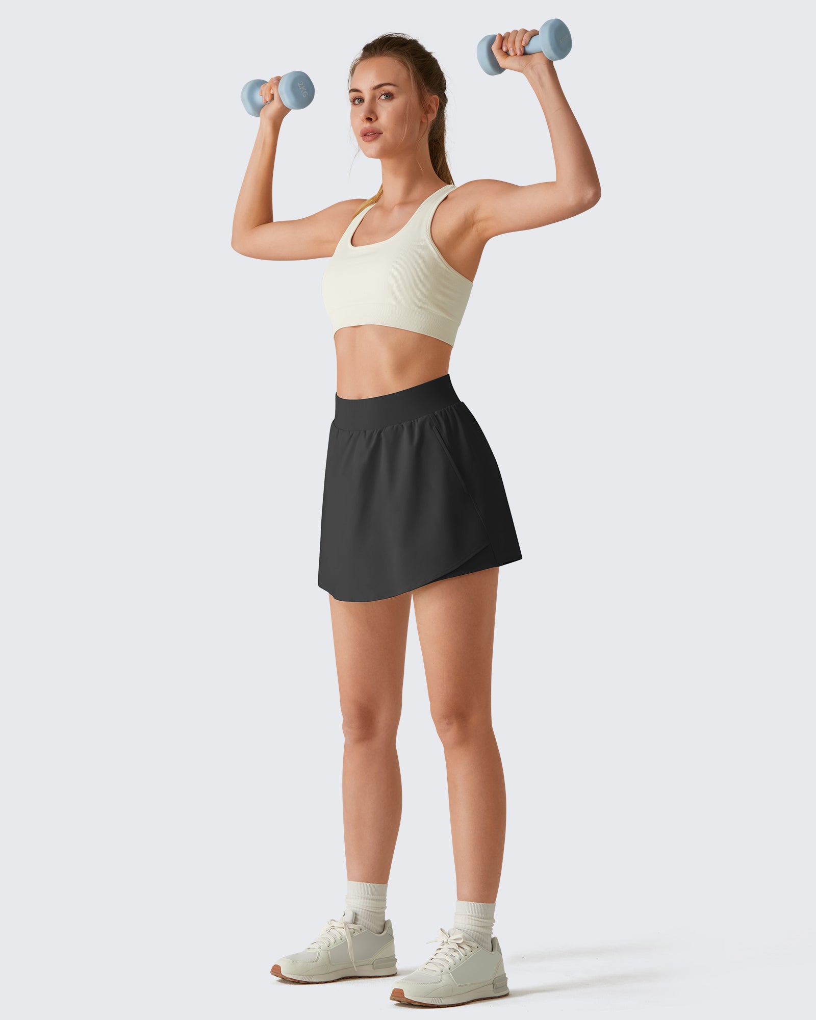 G4Free - G4Free Chillwhisp 2" Tennis Skirt with Pockets -GF26E889A001A-S-GF26E889A001B-M-GF26E889A001C-L-GF26E889A001D-XL-GF26E889A001E-XXL