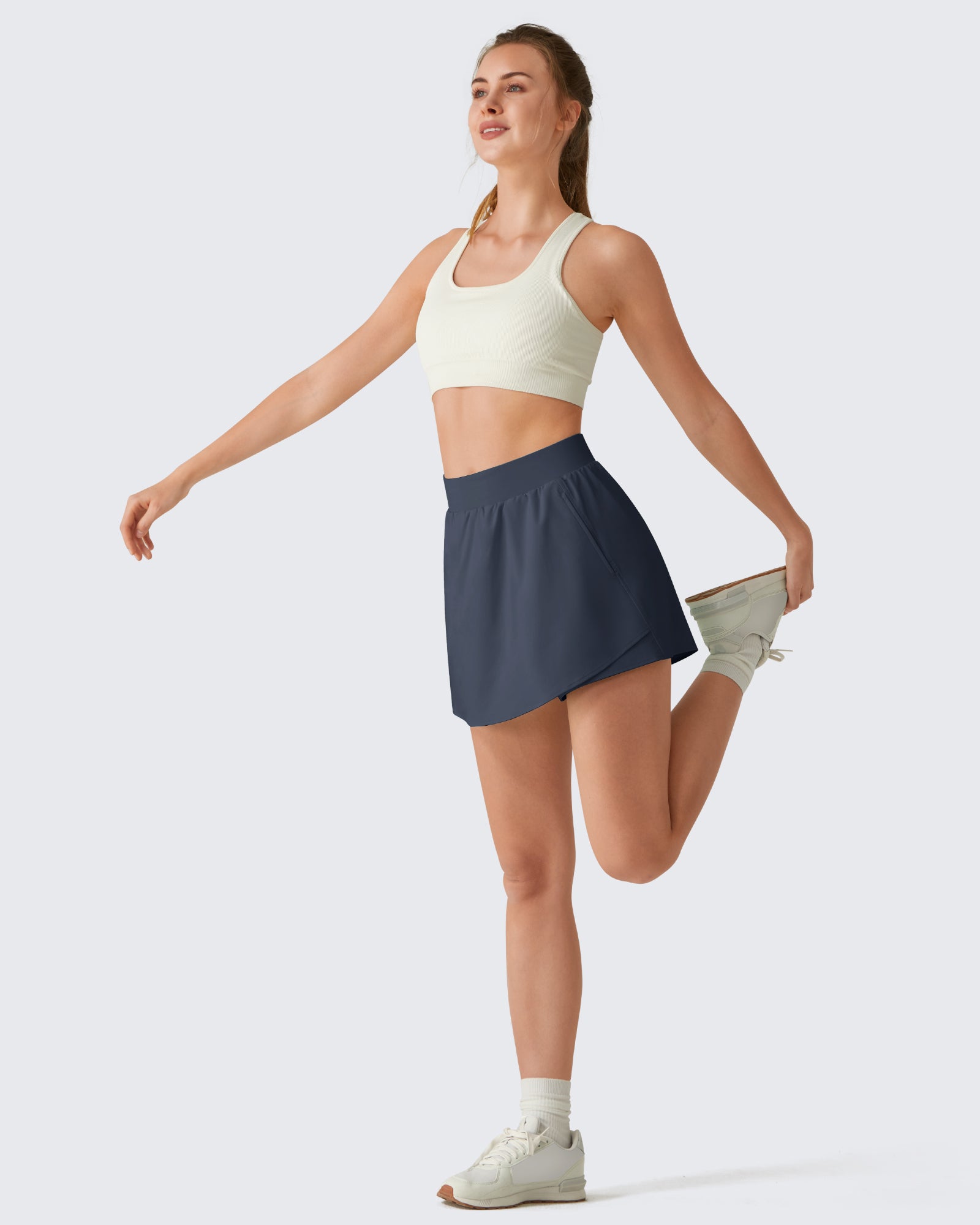 G4Free - G4Free Chillwhisp 2" Tennis Skirt with Pockets -GF26E889A001A-S-GF26E889A001B-M-GF26E889A001C-L-GF26E889A001D-XL-GF26E889A001E-XXL