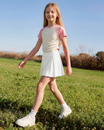 G4Free - G4Free Chillwhisp Pleated Tennis Skirt for Girls – High Waisted Skort with 4 Pockets -GF26HG946A001A-S-GF26HG946A001B-M-GF26HG946A001C-L-GF26HG946A001D-XL-GF26HG946A001E-XXL
