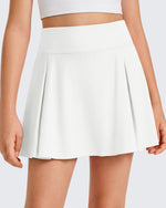 G4Free - G4Free Chillwhisp Pleated Tennis Skirt for Girls – High Waisted Skort with 4 Pockets -GF26HG946A001A-S-GF26HG946A001B-M-GF26HG946A001C-L-GF26HG946A001D-XL-GF26HG946A001E-XXL