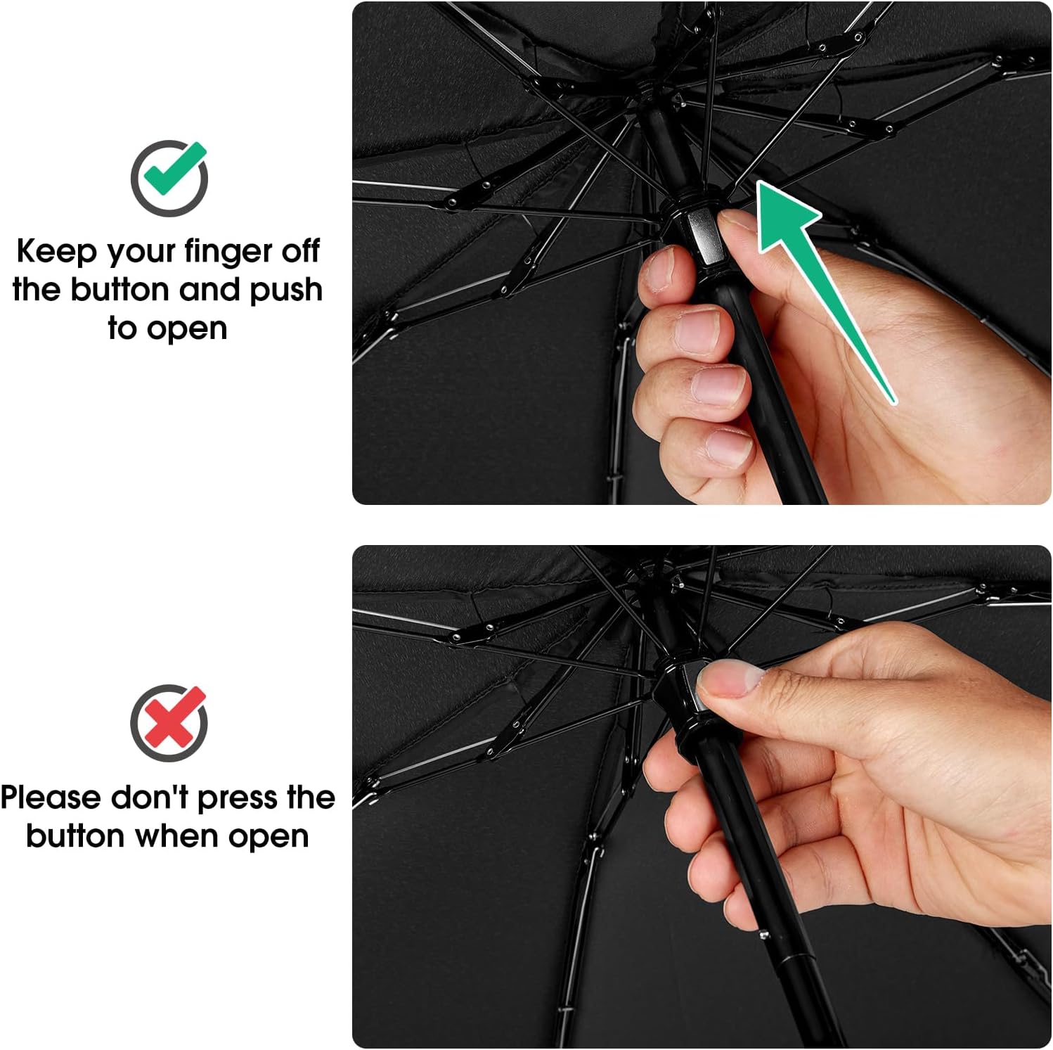 G4Free - G4Free Compact UPF 50+ UV Protection Sun Blocking Mini Umbrellas -TN23A279F-TN23A279A-TN23A279E-TN23A279G-TN23A279H