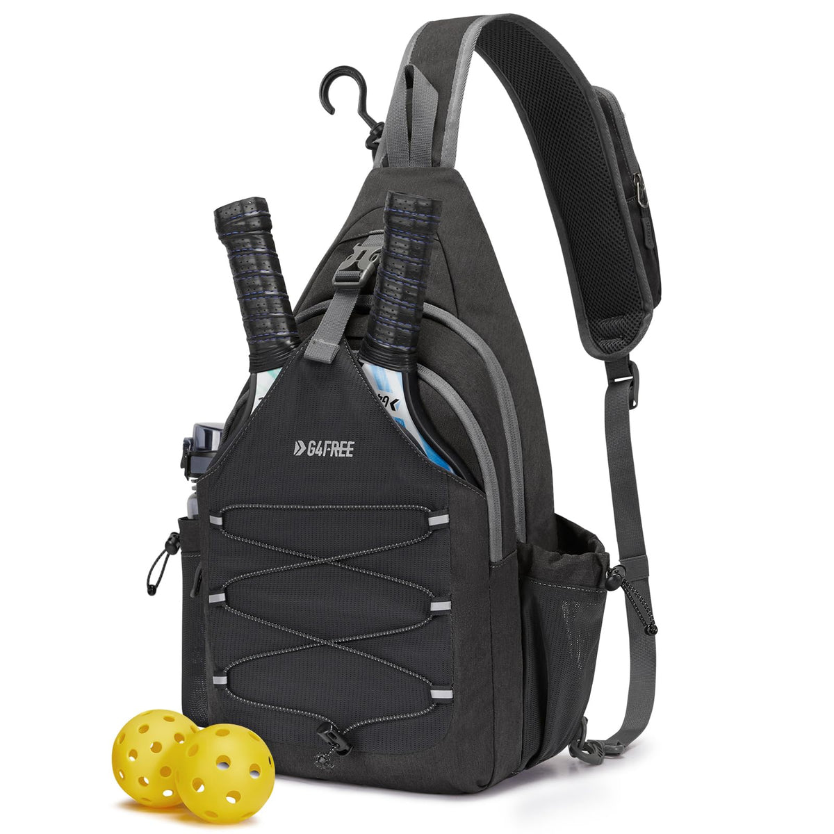 G4Free - G4Free Crossbody Sling Pickleball Paddle Bag -TN23B269D