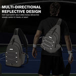 G4Free - G4Free Crossbody Sling Pickleball Paddle Bag -TN23B269D-TN24B387C-TN23B269C-TN23B269E-TN24B387A