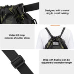 G4Free - G4Free Drawstring Backpack Sports Gym Bag with Shoes Compartment -TN23B194C-TN23B194B