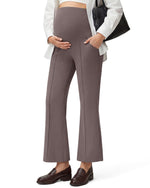 G4Free - G4Free EverGoing Maternity Flare Leggings with Pockets – Over the Belly 25'' -GF26AY1008A001A-S-GF26AY1008A001B-M-GF26AY1008A001C-L-GF26AY1008A001D-XL-GF26AY1008A001E-XXL