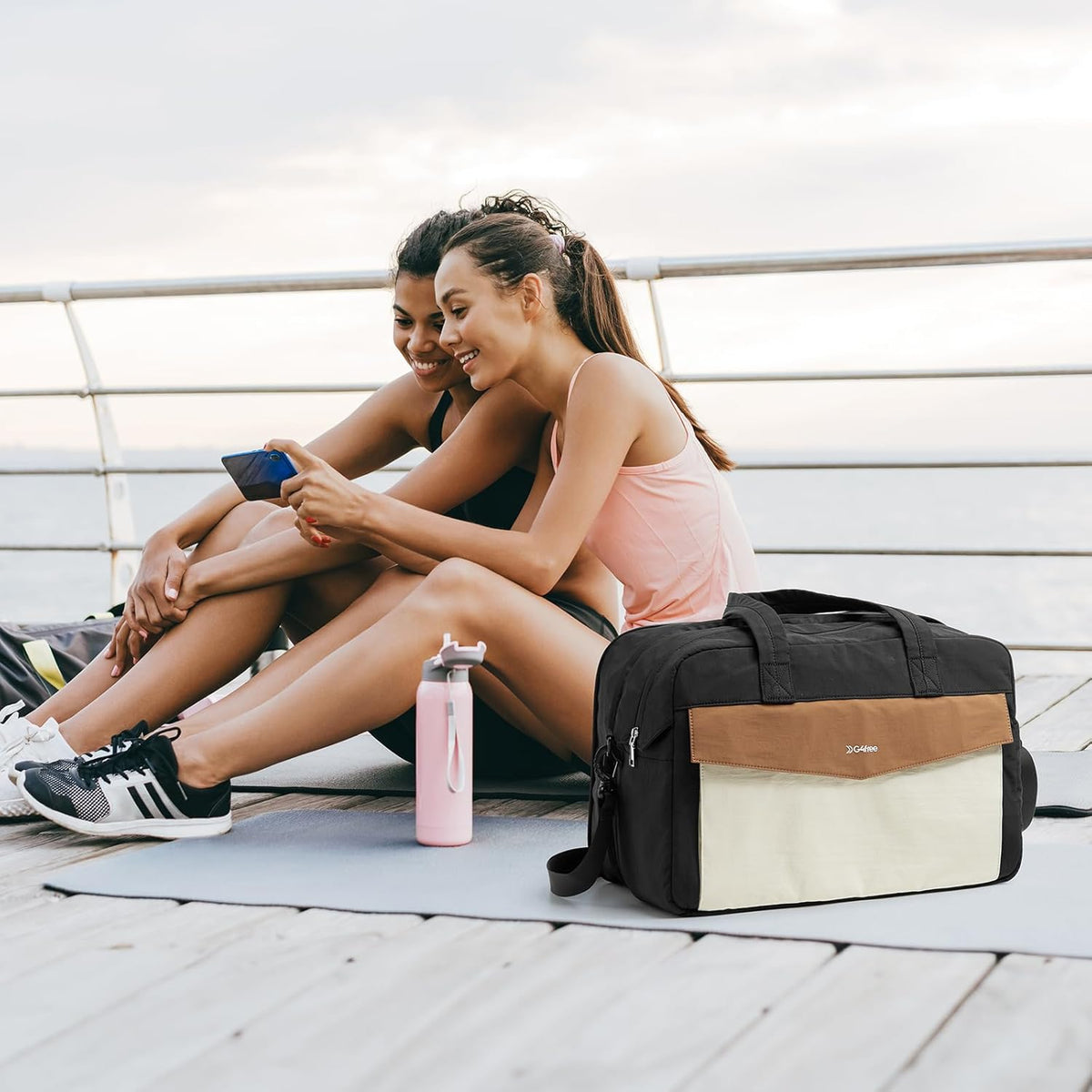 G4Free - G4Free Expandable Duffle Bag, Carry On Bag TSA Airline Approved, Work Tote Duffel Bags -TN25B539A-TN25B539D-TN25B539B-TN25B539C