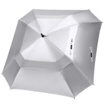 G4Free - G4Free Extra Large Golf Umbrella 62/68 inch Vented Square Umbrella -D02V717A