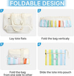 G4Free - G4Free Foldable Waterproof Beach Tote Pool Bag -TN24B462A-TN24B462B-TN24B462C