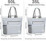 G4Free - G4Free Foldable Waterproof Sandproof Tote Beach Bag -TN23B270C-TN24B463A-TN24B349A-TN23B270B-TN24B463B