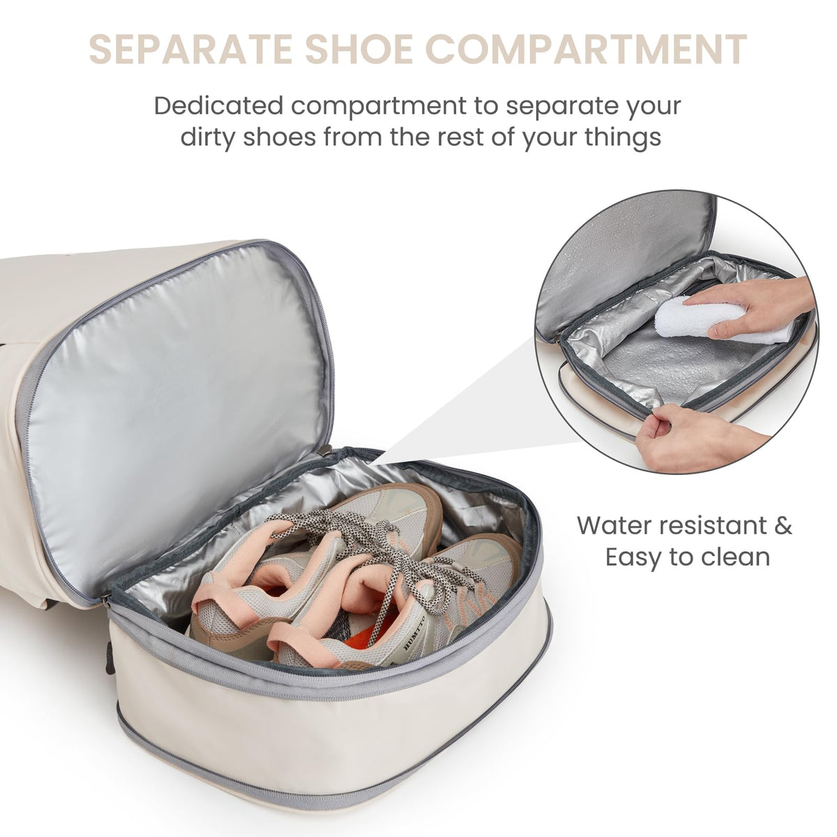 G4Free - G4Free Gym Backpack For Women with Shoes Compartment & Wet Pocket -TN23B238D-TN23B238A-TN23B238B-TN23B238C