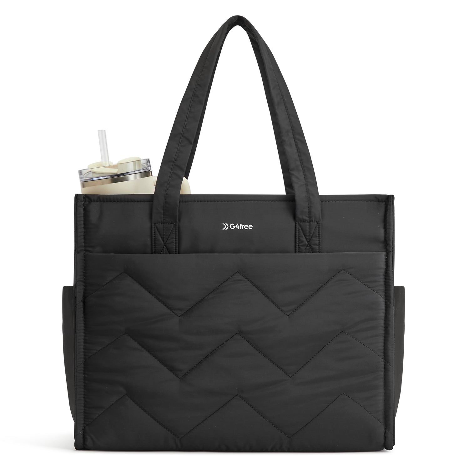 G4Free - G4Free Lightweight Quilted Tote with Laptop Compartment -TN25B591A-TN25B591B-TN25B591C-TN25B591D