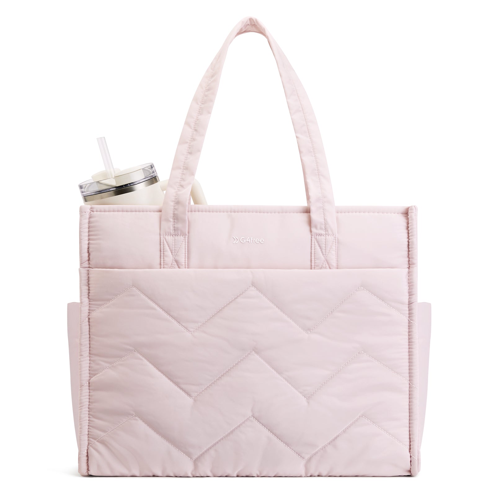 G4Free - G4Free Lightweight Quilted Tote with Laptop Compartment -TN25B591A-TN25B591B-TN25B591C-TN25B591D