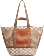 G4Free - G4Free Mesh Beach Tote Bags Extra Large Packable -TN25B599B-TN25B599D-TN25B599A-TN25B599C