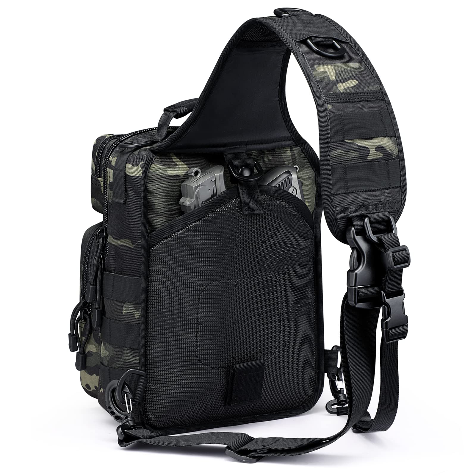 G4Free - G4Free Military Rover Tactical Sling Bag -D02V719F-D02V719A-D02V719C-D02V719E-D02V719B