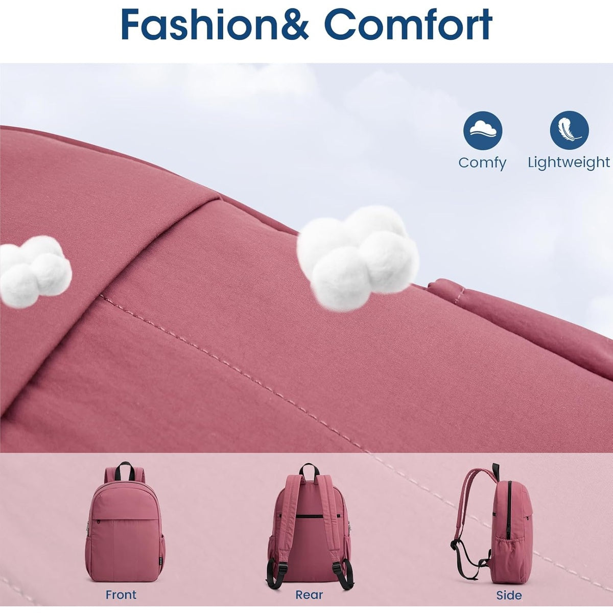 G4Free - G4Free Mini Backpack Water-resistant Hiking Backpack with Adjustable Shoulder Straps -TN24B435A-TN24B435E-TN24B435C-TN24B435D-TN24B435F