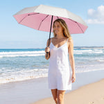 G4Free - G4Free Mini Travel Umbrella with Retractable Handle – UPF 50+ for Sun & Rain -TN26A621A-TN26A621B-TN26A621C-TN26A621D-TN26A621E