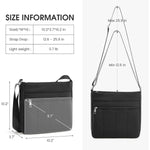 G4Free - G4Free Nylon Crossbody Bags, Lightweight Casual Quilted Shoulder Handbags -TN25B550B-TN25B550A-TN25B550C