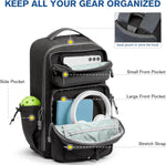 G4Free - G4Free Pickleball Backpack Fits 2 to 6 Paddles, Large Pickleball Bag with Fence Hook -TN25B496A-TN25B496B