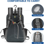 G4Free - G4Free Pickleball Backpack Fits 2 to 6 Paddles, Large Pickleball Bag with Fence Hook -TN25B496A-TN25B496B