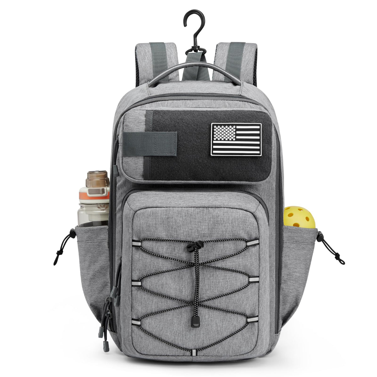 G4Free - G4Free Pickleball Backpack Fits 2 to 6 Paddles, Large Pickleball Bag with Fence Hook -TN25B496A-TN25B496B