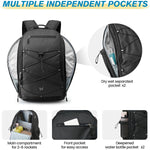 G4Free - G4Free Pickleball Bag Pickleball Backpack School Backpack for Teens Bookbag for College Student with Fence Hook Laptop Compartment -TN25B518B-TN25B518A