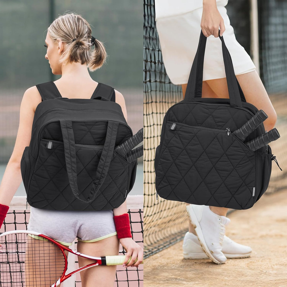 G4Free - G4Free Pickleball Bag, Pickleball Backpack, Tote with Shoe Compartment and Waterproof Pocket -TN25B516A-TN25B516C-TN25B516B