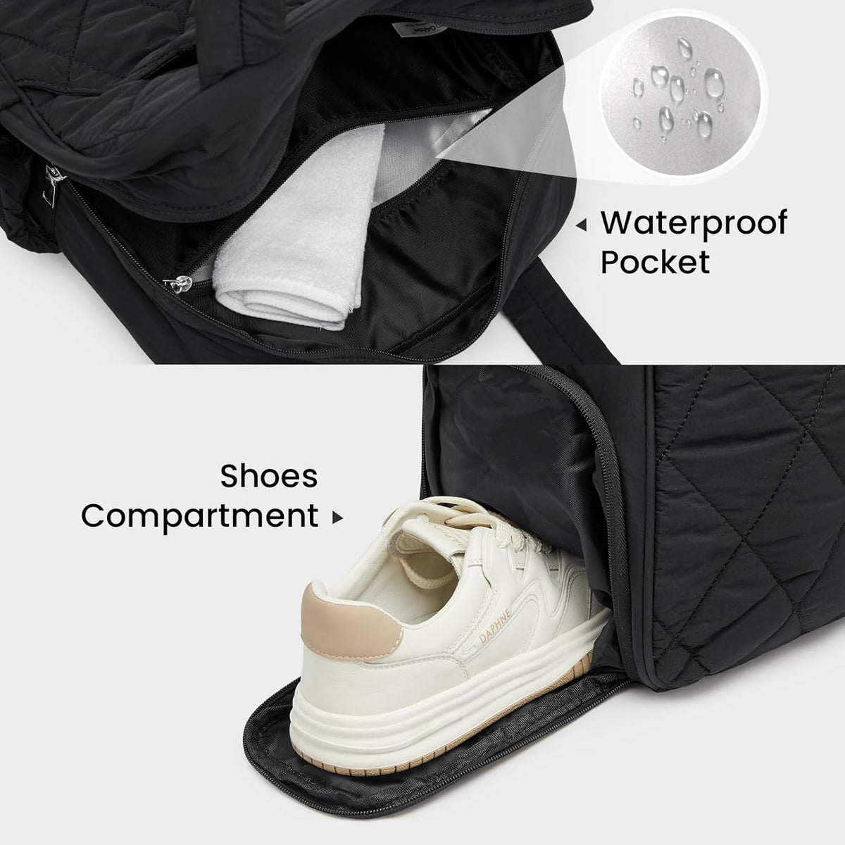 G4Free - G4Free Pickleball Bag, Pickleball Backpack, Tote with Shoe Compartment and Waterproof Pocket -TN25B516A-TN25B516C-TN25B516B