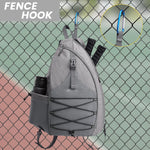 G4Free - G4Free Pickleball Bag with Waterproof Pocket/Fence Hook -TN23B324A-TN23B324B-TN23B324C-TN23B324D-TN23B324E
