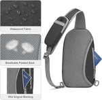 G4Free - G4Free RFID Blocking Lightweight Crossbody Chest Shoulder Bag -TN23B317D-TN23B317A-TN23B317E-TN23B317C-TN23B317B