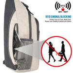 G4Free - G4Free RFID Blocking Sling Bag -D02V743C-D02V743P-D02V743S-D02V743A-D02V743N