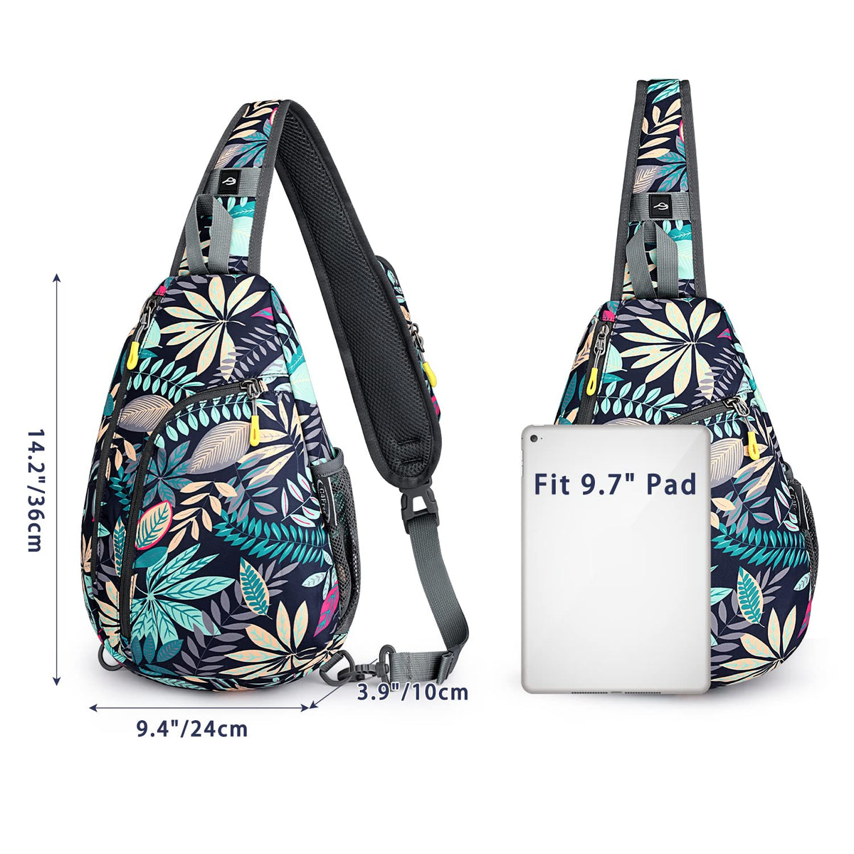 G4Free - G4Free RFID Sling Bag Crossbody Backpack -D02V708F-D02V708E-D02V708H-D02V708J-D02V708L